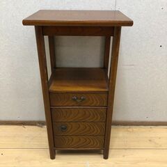 レトロ家具  電話台 幅40cm 花台 サイドテーブル 昭和レト...