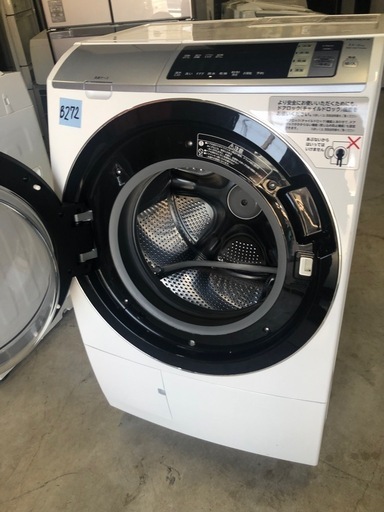 NO B272 ?福岡市内配送設置無料✨?BD-SV110AL-W ドラム式洗濯乾燥機 ビッグドラム スリム ホワイト [洗濯11.0