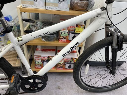REIN ROTS マウンテンバイク 26インチ 6段変速 ブラック MTB 通勤 通学 札幌市東区 新道東店 REIN ROTS マウンテンバイク 26インチ 6段変速 ブラック 通勤 通学