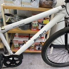 REIN ROTS マウンテンバイク 26インチ 6段変速 ホワイト フロントサスペンション 自転車 札幌市手稲区の画像