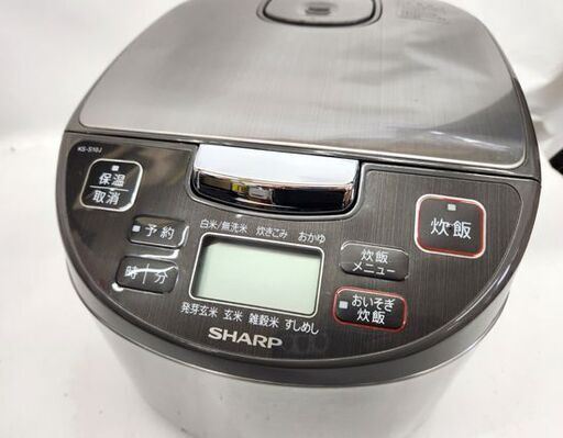 マイコン炊飯器 5.5合炊き シャープ KS-S10J-S 2018年製 マイコンジャー SHARP 札幌市 平岸店