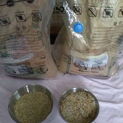 25【引渡し限定】完全無農薬■もち米くず米約25ｋｇ■くず大豆+...