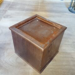 小引き出し コンパクト 小物収納 2段 木製 レトロ　/UJ-1262 2Fの画像
