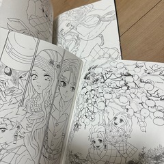 鬼滅の刃　塗絵帳の画像