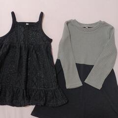 キッズ　アンサンブルワンピースの画像