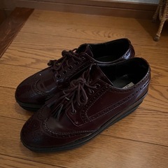 【差し上げます】スナイデル　厚底ローファー　バンガーディ】