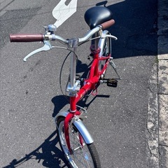折りたたみ自転車の画像