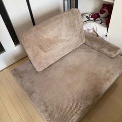 ニトリコンパクトカウチソファの画像