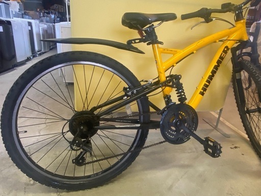 ☆ マウンテンバイクHUMMER ハマー26インチ21段変速 (ピース