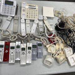 電話機セット　パナソニック　サンヨーなど　使用品