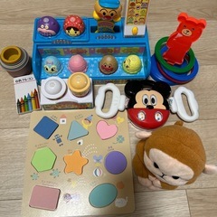 アンパンマン　クレヨン　玩具　セット