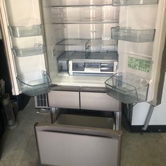 NO B270 ?福岡市内配送設置無料✨?R-XG4300H-XN 冷蔵庫 真空チルドXG 