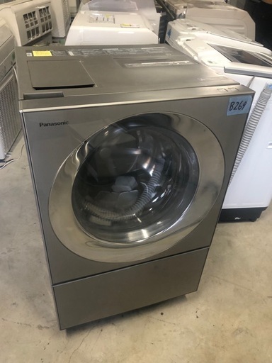 NO B269 ?福岡市内配送設置無料✨?NA-VG2200R-X ドラム式洗濯乾燥機 Cuble（キューブル） プレミアムステンレス