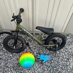 子供　キックバイク 足漕ぎ 自転車　中古 の画像