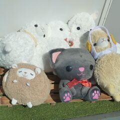 ひつじ など ぬいぐるみ 6点まとめて