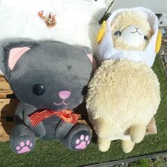 ひつじ など ぬいぐるみ 6点まとめての画像