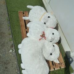 ひつじ など ぬいぐるみ 6点まとめての画像