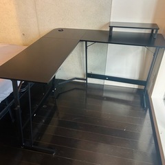 L字デスク　ゲーミングデスク