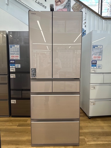 HITACHI 6ドア冷蔵庫 R-HXCC62V 2024年製 617L