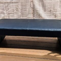 【中古品】ソファ　幅128cm×奥行48cm×高さ42cm