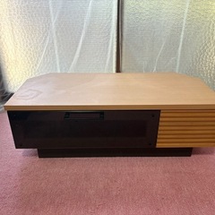 42インチテレビで使用のロータイプのテレビ台