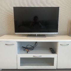 商談中【6/10迄！】REGZA32型TV +テレビ台 セット売り