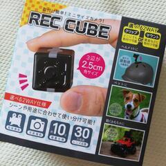 ミニサイズ　カメラ　REC  CUBE  【新品】