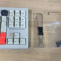 クリーム色 テンキー付きキーボード