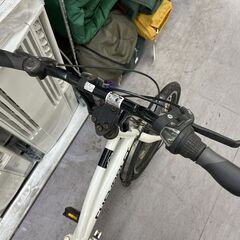 タイヤ新品交換済み シボレー 折りたたみ自転車 ホワイト 6段変速 20インチ CHEVROLET CHEVY 白 自転車  札幌市手稲区の画像