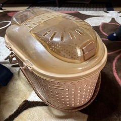 (値下げ)古いペットキャリーの画像