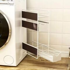 新品 洗濯機マグネットサイドラック