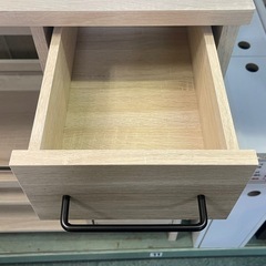 【リサイクルサービス八光】幅85.4㎝　佐藤産業　ラフィカ　レンジボード　オークナチュラルの画像