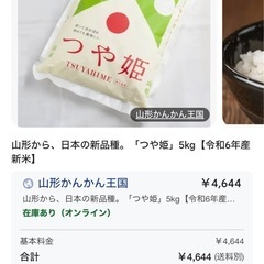 再開　令和6年　山形県産つや姫　3キロ2000円