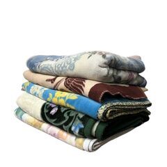 🔷🔶🔷中古 毛布 5枚 厚手 梱包用 緩衝材 引越し 多目的 あて布 養生 ウエス 保護 業務用 まとめて ★直接引取歓迎 ※千葉県市川市■🔷🔶🔷の画像