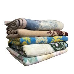 🔷🔶🔷中古 毛布 5枚 厚手 梱包用 緩衝材 引越し 多目的 あて布 養生 ウエス 保護 業務用 まとめて ★直接引取歓迎 ※千葉県市川市■🔷🔶🔷の画像