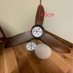 【ジャンク】シーリングファンライトの画像