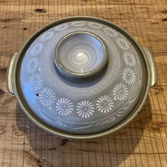 花三島　土鍋27cm  