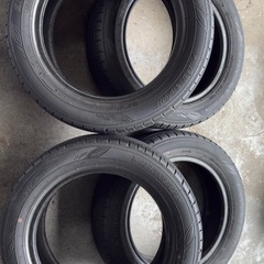 【中古7分-】155/65R14 軽四　夏タイヤ　ダンロップ　サ...