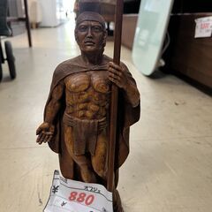 リサイクルショップどりーむ荒田店 No2719　オブジェ　戦士　...
