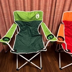 Coleman リゾートチェア　2脚の画像