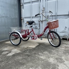 折りたたみ三輪自転車
