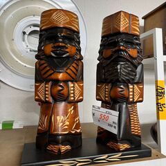 リサイクルショップどりーむ荒田店 No962　オブジェ　二個一　...