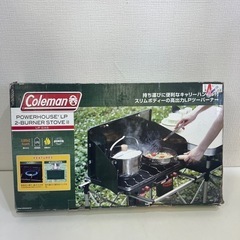 Coleman コンロ  POWERHOUSE LP 2-BURNER STOVE II アウトドア レジャー 屋外調理 ガスコンロ 未使用品の画像