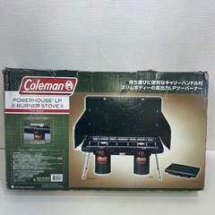 Coleman コンロ  POWERHOUSE LP 2-BURNER STOVE II アウトドア レジャー 屋外調理 ガスコンロ 未使用品の画像