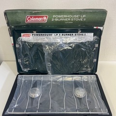 Coleman コンロ  POWERHOUSE LP 2-BURNER STOVE II アウトドア レジャー 屋外調理 ガスコンロ 未使用品の画像