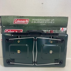 Coleman コンロ  POWERHOUSE LP 2-BURNER STOVE II アウトドア レジャー 屋外調理 ガスコンロ 未使用品の画像