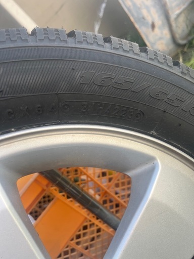 スズキシボレークルーズ純正アルミホイール　PCD100 ４穴　4.5j