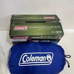Coleman寝袋 スクールマミーⅡ/Ｃ10 コールマン ブルー...