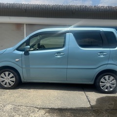 最終値引！令和1年式！スズキ　ワゴンR ハイブリッドFX 車検付！大型ナビ付！の画像