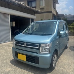 令和1年式！スズキ　ワゴンR ハイブリッドFX 車検付！大型ナビ付！